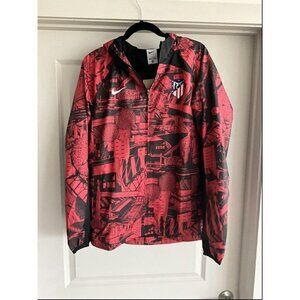 Nike Atletico Madrid Jacket Red/Black/White Mens‎ Size L DM2889-611
